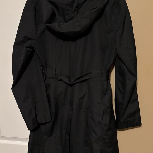 Croft & Barrow Elegant Black Trench Coat - Picture 6 of 6